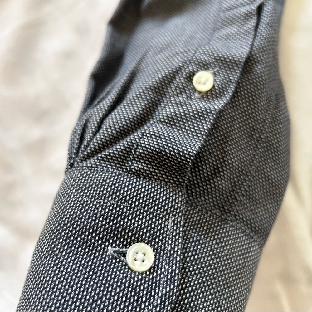 Todd Snyder Gray Casual Button Down Shirt - Picture 8 of 14